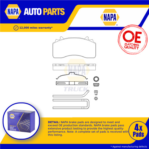 Brake pads set front - brake,