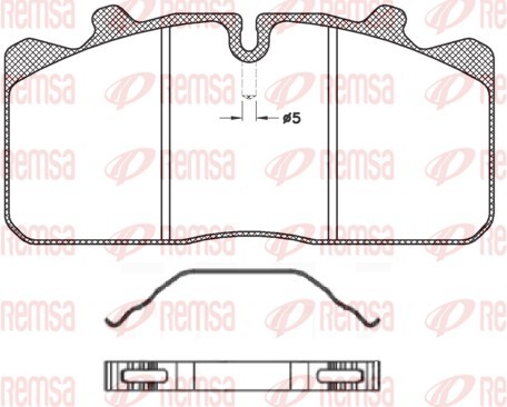 Remsa jca 658 - jca, brake