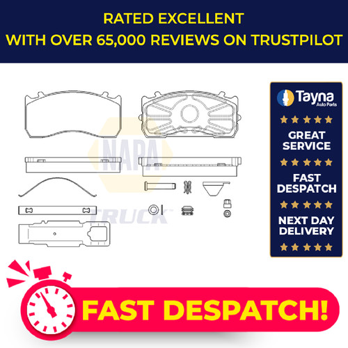 Brake pads set - brake,