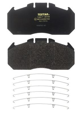 Textar 2913105 brake pad - , set