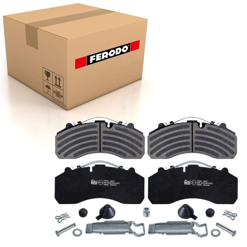 Brake pad set fits - brake,