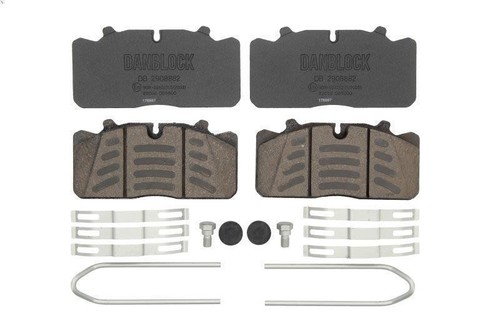 Brake pad set - pad,