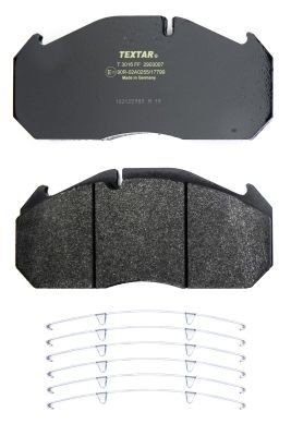 Brake pad set fits - brake,
