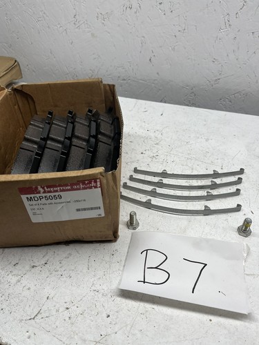 Brake pad set disc - set,