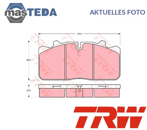 Gdb5069 set brake pads - set,