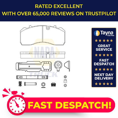 Brake pads set front - pads,