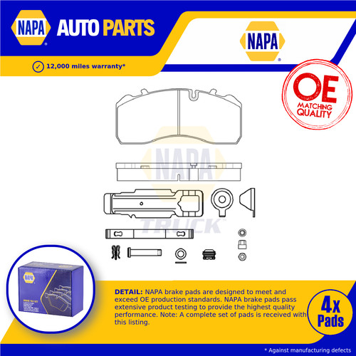 Brake pads set front - pads,