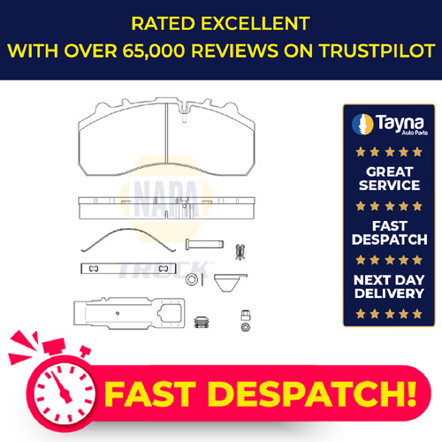 Brake pads set front - brake,